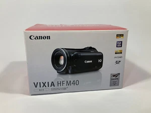 Canon Vixia HF M40 camcorder, 1080p HD, nice condition - Picture 1 of 9