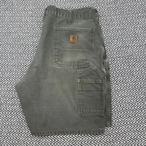 Carhartt MENS 36 B25 MOS Washed Duck Canvas Utility Work Shorts - Picture 1 of 7