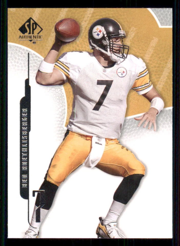 2008 SP Authentic #22 Ben Roethlisberger - Image 1 of 2