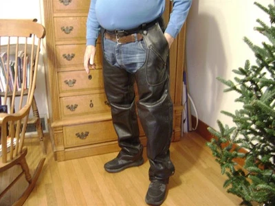 (2524) MILWAUKEE MOTO CHAPS Talla M LARGO Foto 1 de 4