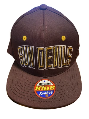 Arizona State Sundevils Ball Cap Kids Edition Embroidered New - Image 1 of 4