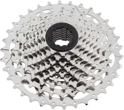 microSHIFT H09 Cassette - 9 Speed, 11-34t, Silver, Nickel Plated - Image 1 of 2