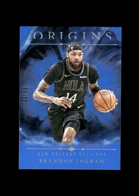 2024-25 Orígenes: # 39 Brandon Ingram azul/99 casi nuevo-como nuevo o mejor Foto 1 de 2