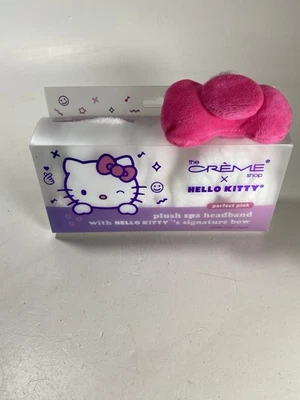 Diadema spa felpa rosa perfecta edición limitada The Creme Shop x Hello Kitty Foto 1 de 4
