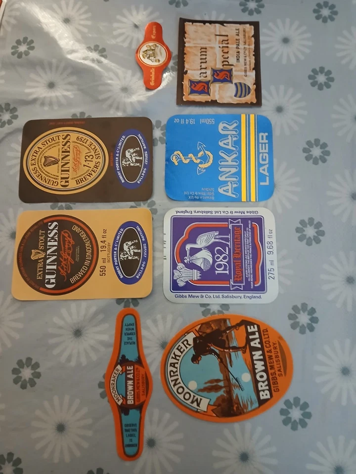 Gibbs MEW Beer Bottle Labels - Image 1 of 1