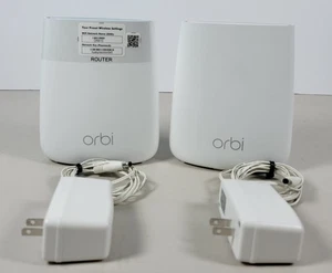Netgear Orbi Router RBR20 RBS20 Satellite Home WiFi Tri band AC2000 - Picture 1 of 7