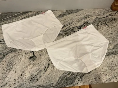 Braguita Completa Algodón Blanco Talla Grande 18/20 Lane Bryant Cacique Lote 2 Foto 1 de 4