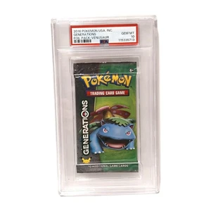 Pokemon Generations Booster aus Kollektion 2016 Venusaur PSA 10 nicht abgewogen  - Bild 1 von 2