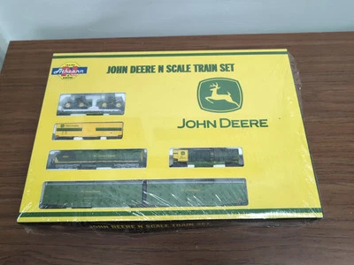 1/160 Athearn John Deere N Scale Train Set 2005 BRAND NEW FACTORY SEALED RARE!! - Image 1 of 3