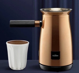 New Boxed Hotel Chocolat Velvetiser - In-Home Hot Chocolate Machine-Copper ❤️ - Picture 1 of 12