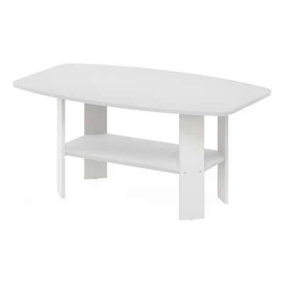Furinno Simple Design Coffee Table in White - Image 1 of 4