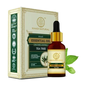 Khadi Natural Tea Tree Pure Essential Oil| Helps Reduce Spots| 15ml - Picture 1 of 1