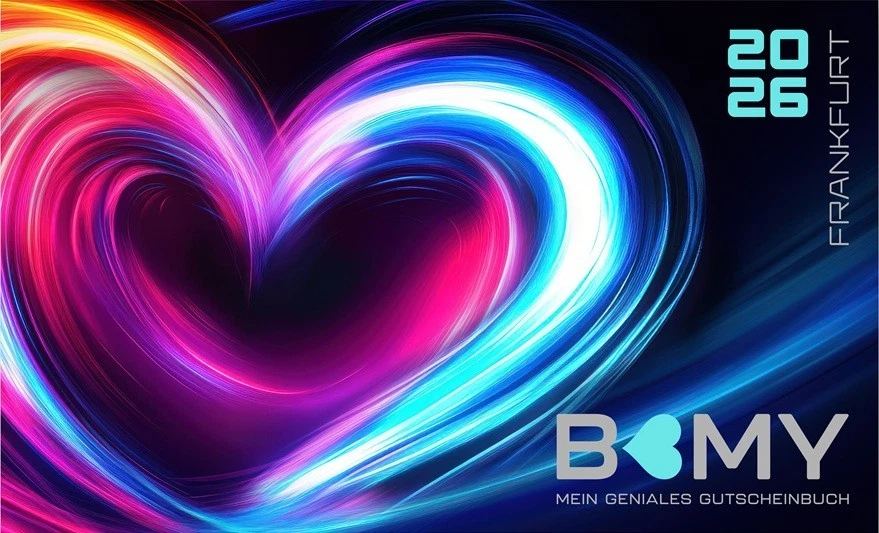 B-MY Frankfurt 2026, Gutscheinbuch, Gutscheinheft, limitierte Auflage, NEU!!! - Bild 1 von 1