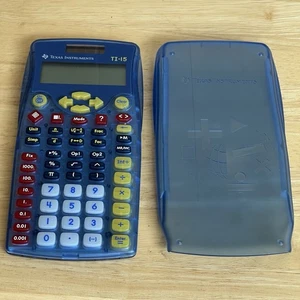 Texas Instruments TI-15 Explorer Elementary Calculator W/Cover See - Picture 1 of 23