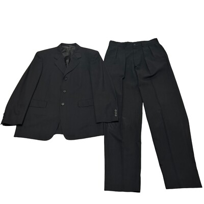 Yohji Yamamoto Suit Set Up Black XL Business Formal Wear Yohji Yamamoto Suit Set Up Black XL Business Formal Wear