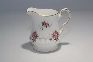 Hammersley Bone China Princess House Creamer with Pink Roses Made in England - Picture 1 of 6