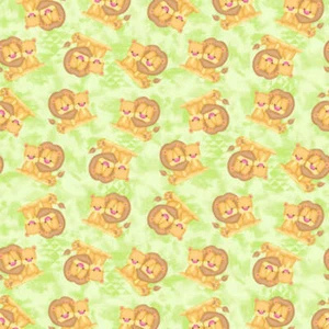 Tela de franela de leones - Imagen 1 de 2