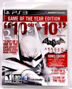 Batman: Arkham City - Game of the Year Edition (Sony PlayStation 3, 2012) New - Picture 1 of 2