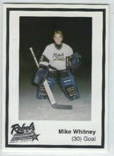 Mike Whitney 1994-95 Red Deer Rebels (WHL)