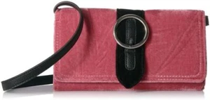 Circus by Sam Edelman Candace Blush Velvet Crossbody String Wallet 12012421 - Picture 1 of 6