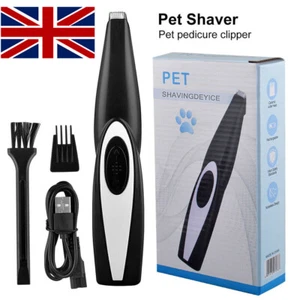 Pet Dog/Cat Hair Clipper Electric Shaver Mini Toes Paw Pads Professional Trimmer - Picture 1 of 10