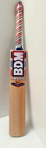 BRAND  NEW BDM Amazer Autograph English Willow Cricket Bat Short Handle (CB007)* - Picture 1 of 2