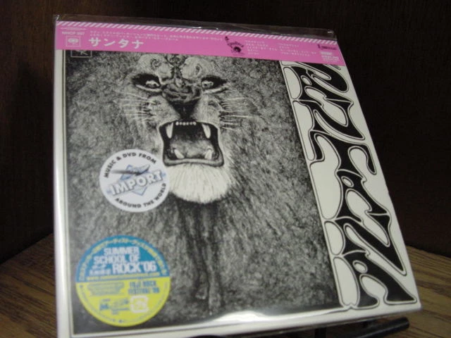 SANTANA S/T ORIGINAL 2006 JAPAN OBI Sealed Replica TO ORIGINAL LP in a RARE CD Foto 1 de 1