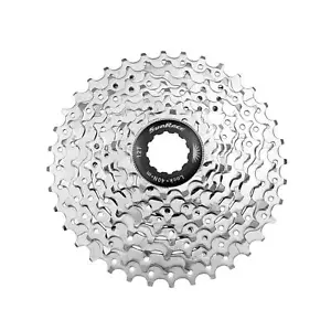 SunRace 9 Speed Sprocket 11-36T MTB Cassette Nickel CSM98 - Picture 1 of 7
