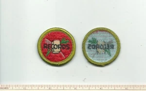 EF SCOUT BSA FARM RECORDS MERIT BADE TYPE H PB MERGED 1979 PATCH INSIGNIA BADGE - Picture 1 of 1