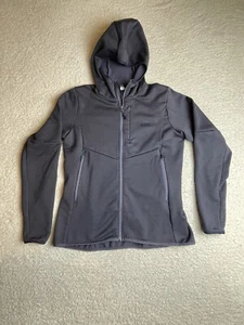 Chaqueta cooperativa REI Polartec con capucha manga larga transpirable gris para mujer talla grande - Imagen 1 de 12