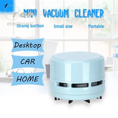 Mini Vacuum Cleaner Office Desk Dust Home Table Sweeper Desktop Cleaner Useful - Image 1 of 4