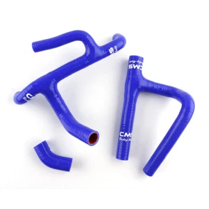Silicone Radiator Coolant Hose Kit For 2010-2013 Husqvarna TE310 TE250 Blue - Picture 1 of 8