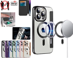 For iPhone 12 /Pro /Pro Max Shockproof Magnetic Flip Leather Wallet Slim  Case - Bild 1 von 23