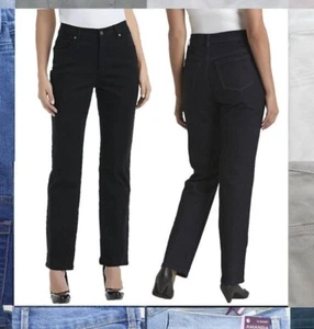 Gloria Vanderbilt Amanda Stretch Jeans Größe 8 - schwarz - Bild 1 von 1