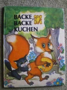 Backe Backe Kuchen - Lettland DDR Kinderbuch - lettische Reime und Märchen - Bild 1 von 1