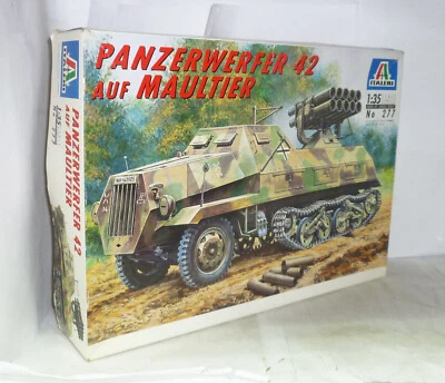 PANZERWERFER 42 AUF MAULTIER (ITALERI N. 277) SCALA 1:35 - MODEL KIT IN PLASTICA - Immagine 1 di 3