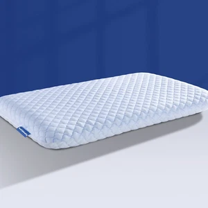 Ultra Thin Cooling Memory Foam Pillow 16x24 Inch for Stomach and Back Sleepers - Picture 1 of 6