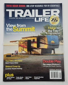 Trailer Life Magazine Sept 2016 New Horizons Summit S39FB4S Newer National Parks - Bild 1 von 6