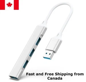 USB-C 4 port HUB OTG Adapter Multiport Splitter USB 3.0 type for Laptop PC Mac - Picture 1 of 9