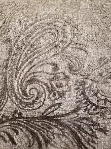 Kelso? Grüner Paisley Polsterstoff, Ton in Ton, 57" x 2 Meter, schwer - Bild 1 von 4
