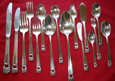 1847 Rogers Bros ETERNALLY YOURS International Silver Plate 1941 Flatware CHOICE - Image 1 of 4