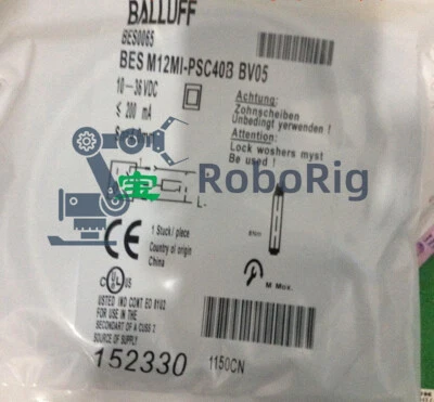 New 1PC BALLUFF BES M12MI-PSC40B-BV05 Proximity Switch ZS - Image 1 of 2