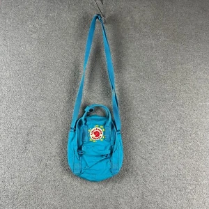 Fjällräven Kånken Sling Mini Crossbody Bag Blue Daisy Patch Logo Small Tote - Picture 1 of 24