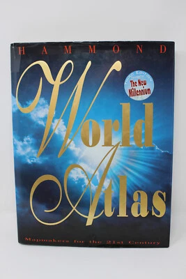 World Atlas by Hammond World Atlas Corporation Staff 3rd Edition Millenium 2000 - Image 1 of 4