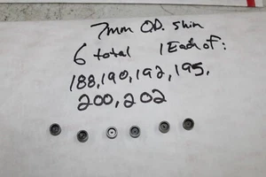 7mm 6.95mm 6 Pcs. Valve Shim Shop Kit 188-202 FZR FJR 1000 750 Fazer Maxim New? - Bild 1 von 3