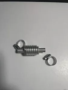 Norton BSA Matchless AJS Triumph Anti Drain / Wet Sump Valve 3/8" Line UK Made - Bild 1 von 5