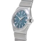 Omega Constellation Ref.123.10.35 Cal.2500 Date Box SS Automatic Mens Watch Auth
