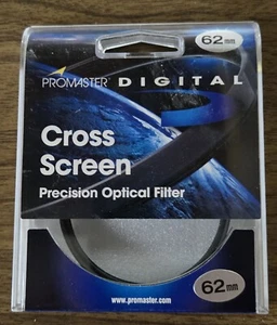 Promaster Digital Cross Screen Filter For 62mm Lens - Picture 1 of 2