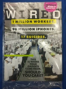 Wired Magazine March 2011 NEW Sealed IPhones Suicides Facebook Made in America - Bild 1 von 2
