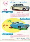 DINKY TOYS - Advert from Meccano Magazine - 1960's Vintage - VG